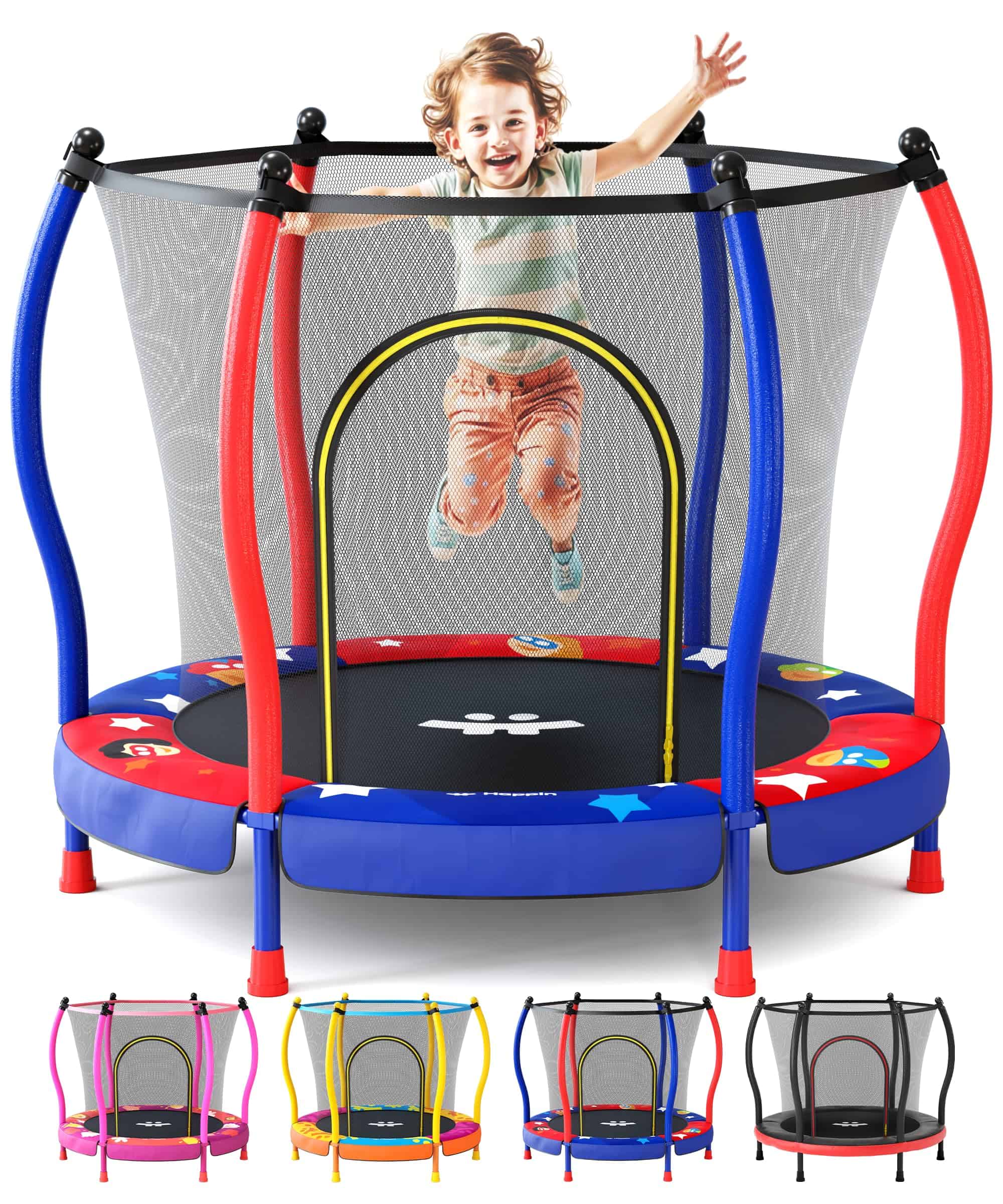 Trampolín para Niños de 55 Pulgadas para Interiores &