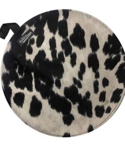 Big Fat Snare Drum - Cow Moo Faux Suede 14" (Negro)