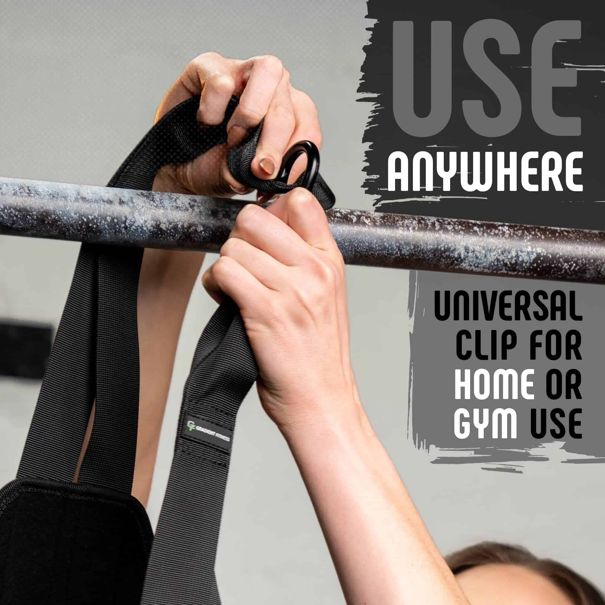 Gradient Fitness Hanging Ab Straps (paquete de 2), Correas - Imagen 3