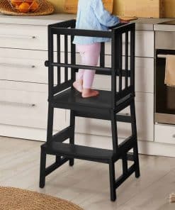COSYLAND Kids Kitchen Step Stool Helper Baby and Toddler