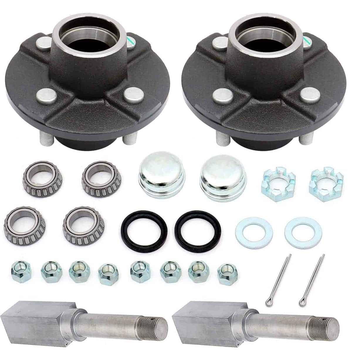 Kit de Husillo del Eje del Remolque FKG 4 Pernos en 4"