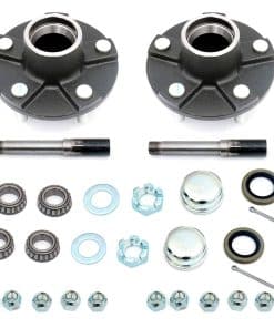 Juego de eje de buje FKG de remolque 5 tornillos en círculo