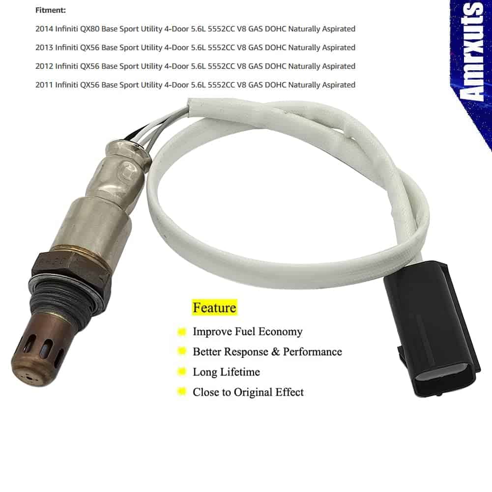 Amrxuts 4pcs Sensor de relación aire/combustible arriba y - Imagen 3
