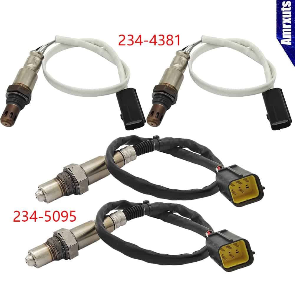 Amrxuts 4pcs Sensor de relación aire/combustible arriba y - Imagen 7