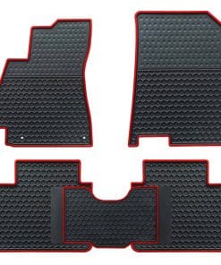 Tapetes para Automóvil Megiteller a Medida -Rojo Navidad