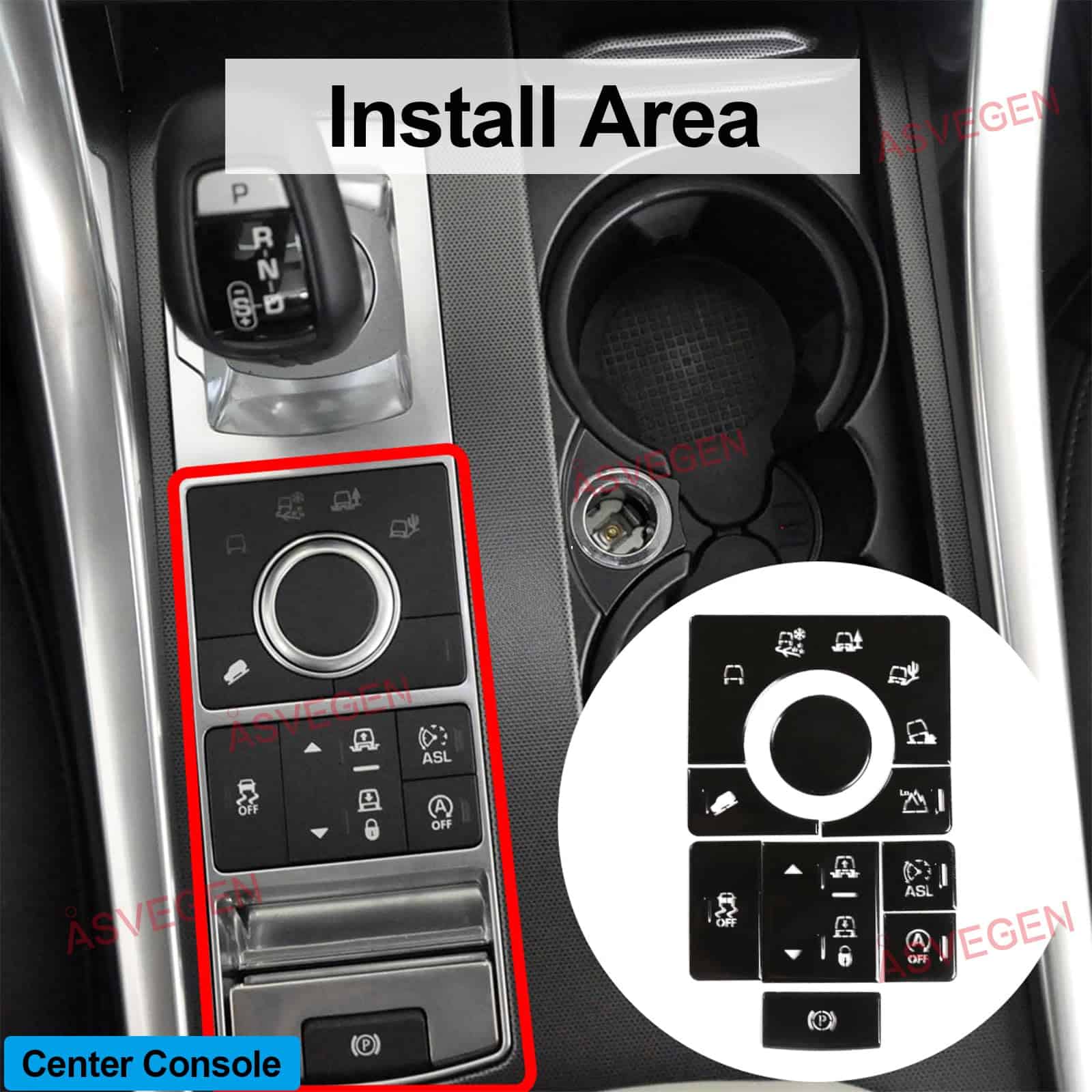 Conjunto de Interruptores Maestros de Ventana para Land - Imagen 5