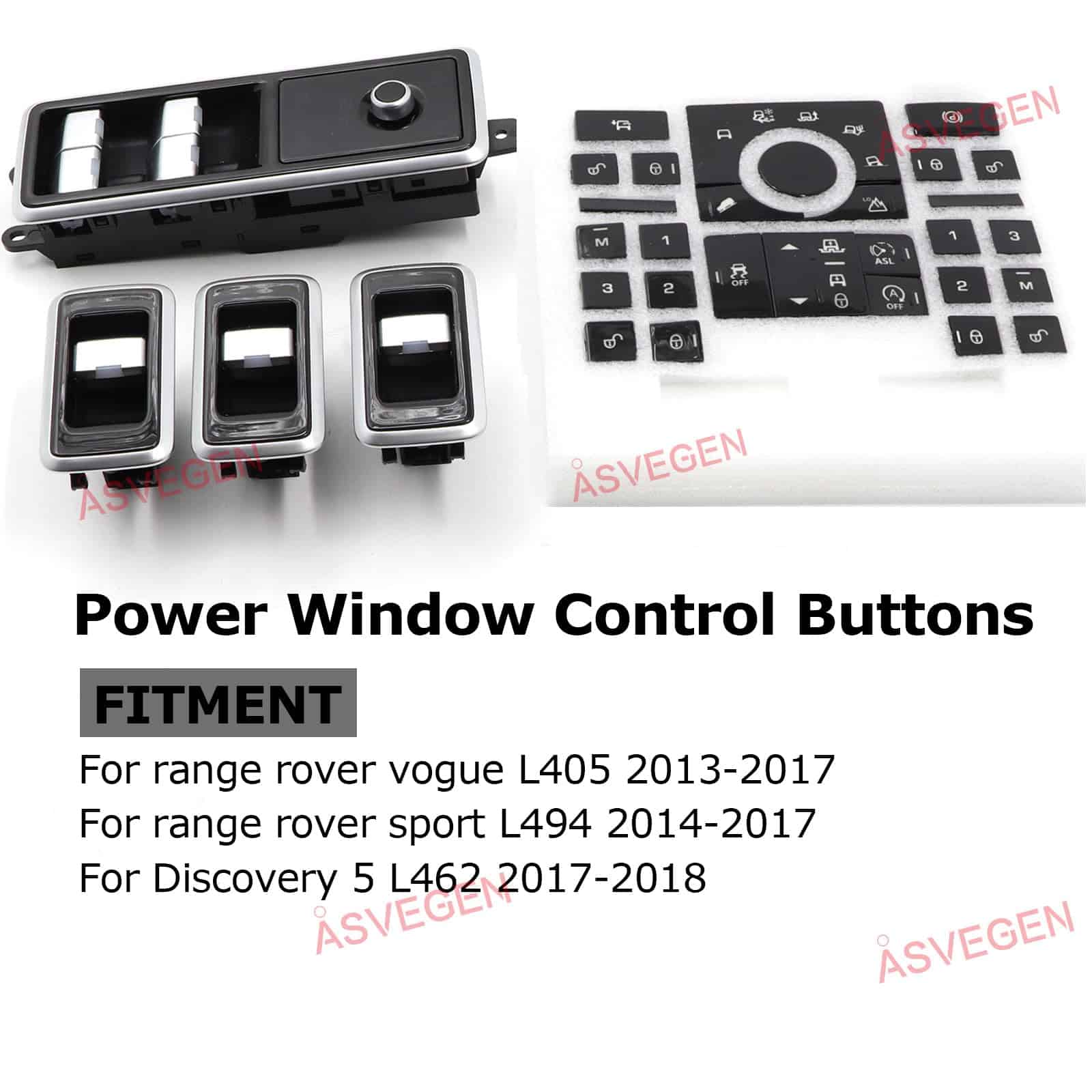 Conjunto de Interruptores Maestros de Ventana para Land - Imagen 3