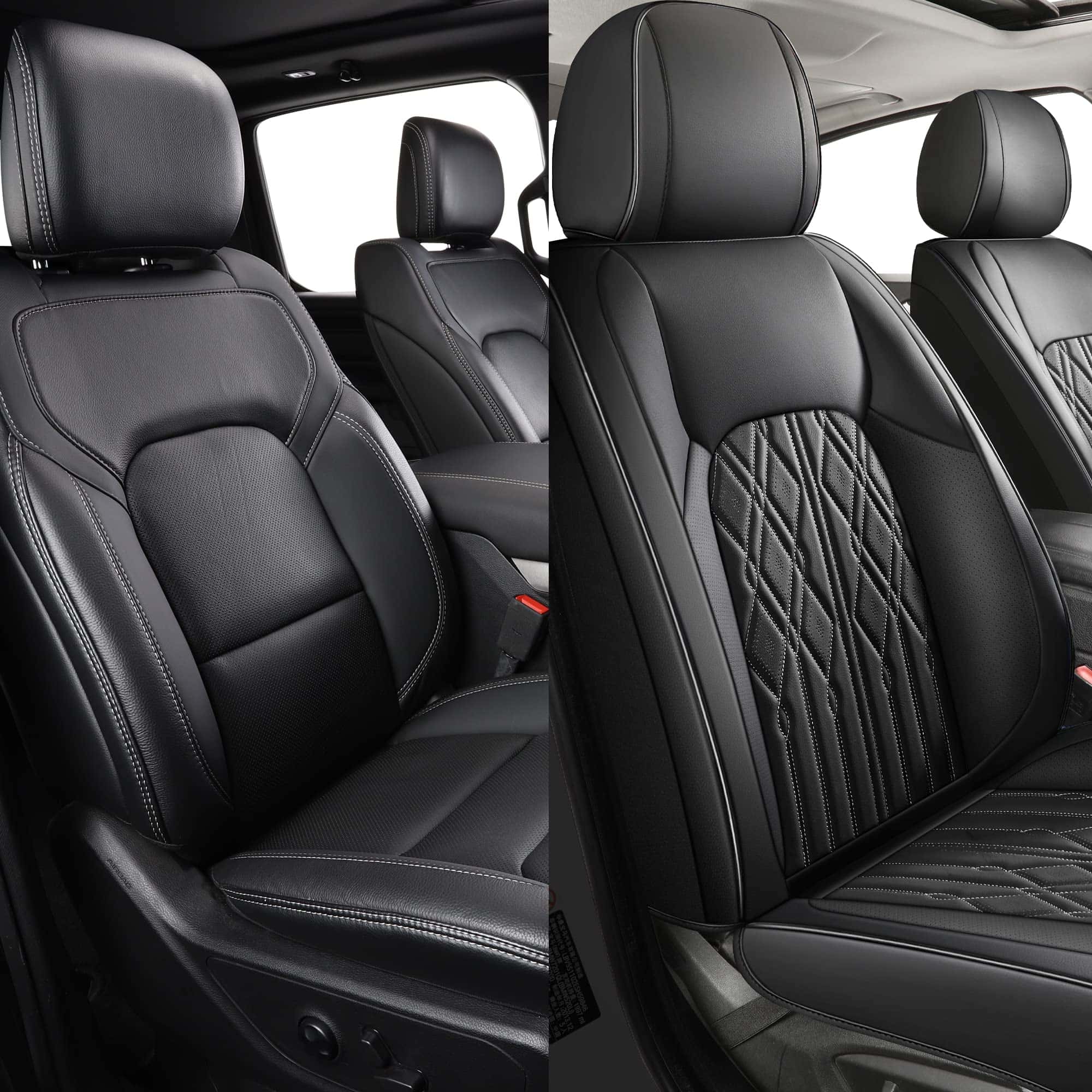 Fundas de Asiento para Coche Huidasource Juego Completo, - Imagen 9