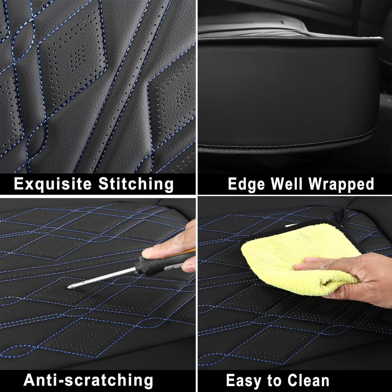 Fundas de Asiento Trasero Huidasource, Funda de Cojín de - Imagen 4