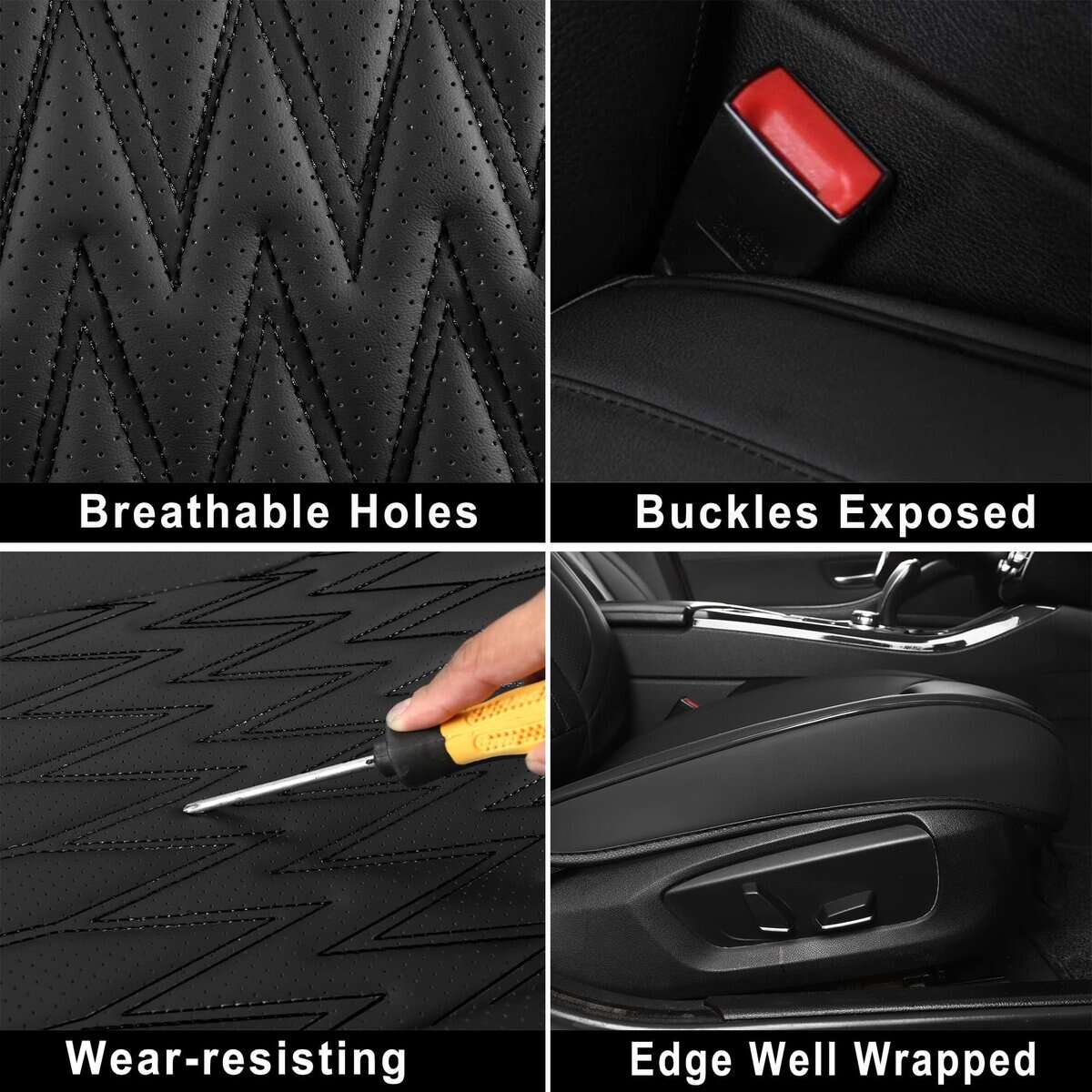 Cubiertas de asiento para automóvil Huidasource, Fundas de - Imagen 7