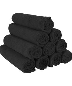 Toalla de Gimnasio de Microfibra Arkwright - -Negro