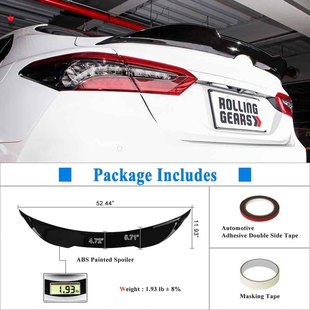 Alerón de maletero Rolling Gears Compatible con Toyota - Imagen 7