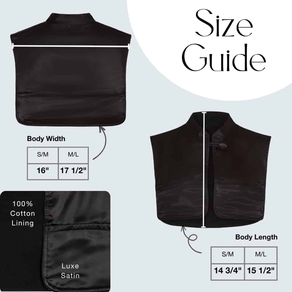 Capa de Peluquería y Maquillaje MONII - Negro (M/L) | - Imagen 5