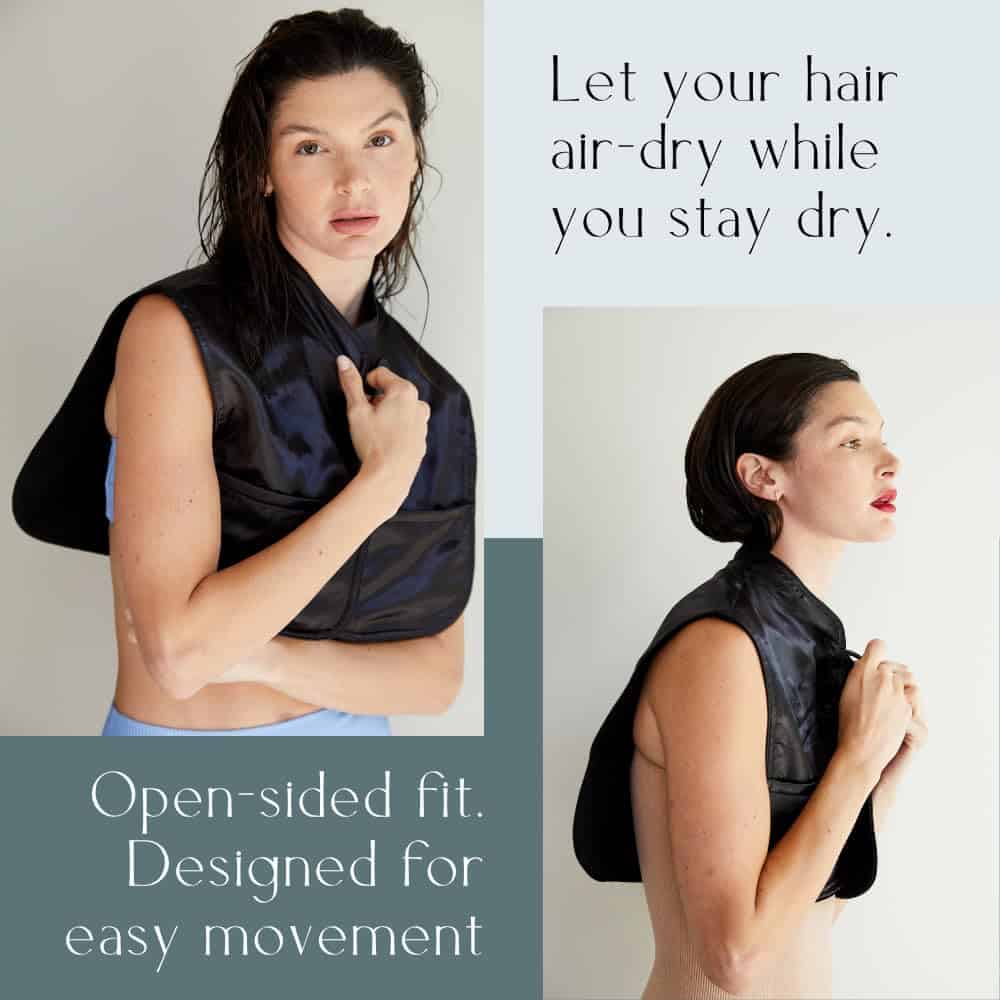 Capa de Peluquería y Maquillaje MONII - Negro (M/L) | - Imagen 4