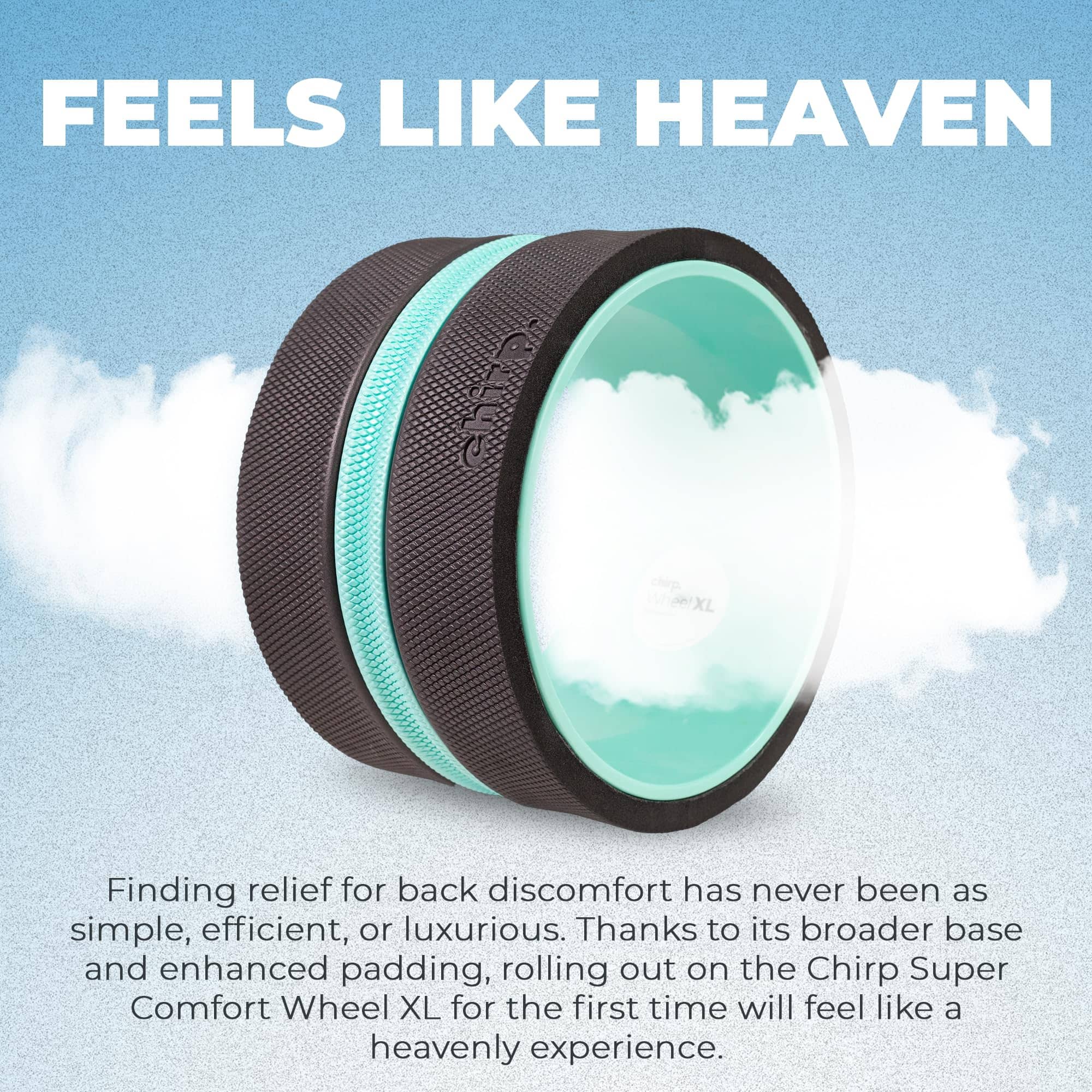 Chirp Wheel XL - Rodillo de Masaje para la Espalda Súper - Imagen 5