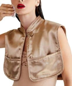 Capa de pelo y maquillaje MONII - -Champagne Satin