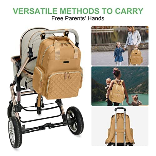 Mochila para Pañales WITSTEP con -Khaki - Imagen 7