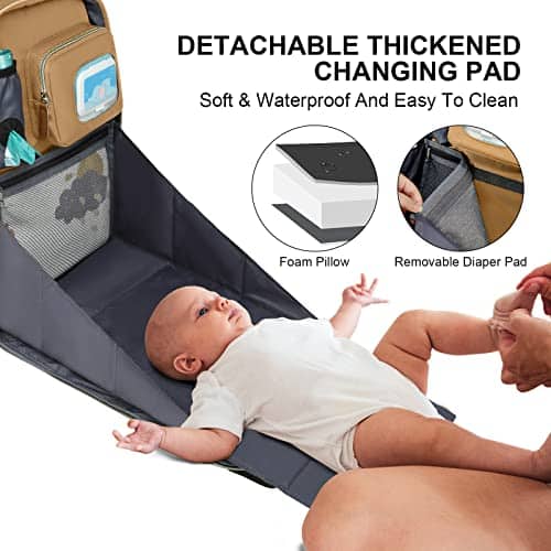 Mochila para Pañales WITSTEP con -Khaki - Imagen 3