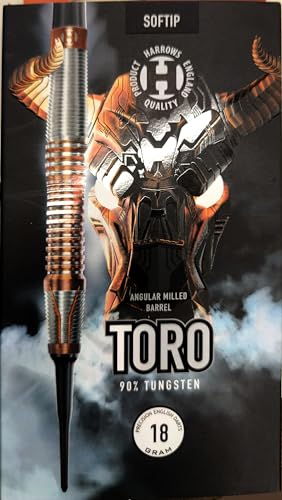 Dardos de Punta Suave Harrows Toro de Tungsteno al 90% (18) - Imagen 3