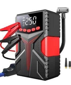 Arrancador de Auto Portátil Lorinpow con Compresor de Aire