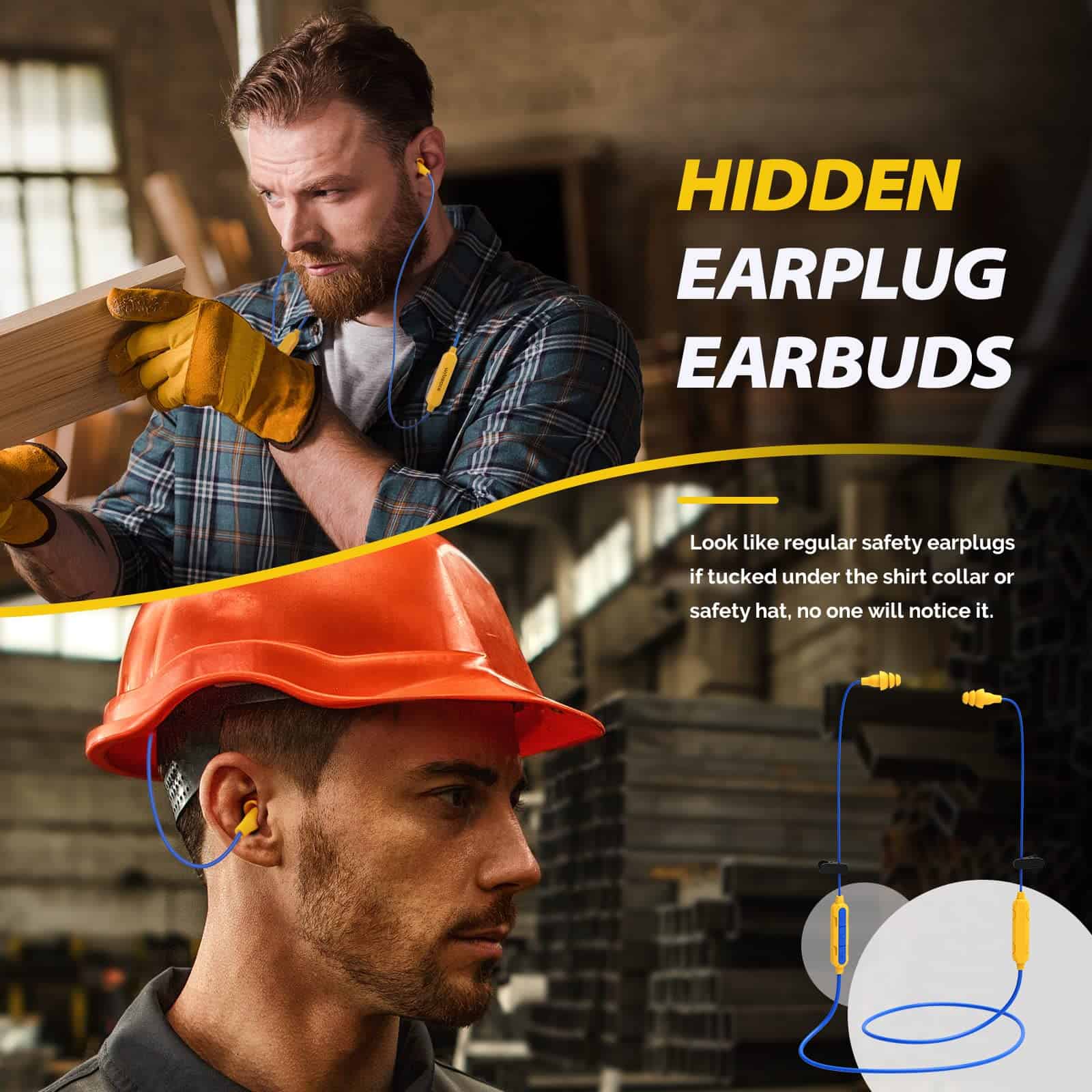 Auriculares Bluetooth MIPEACE para Trabajo, Audífonos - Imagen 4