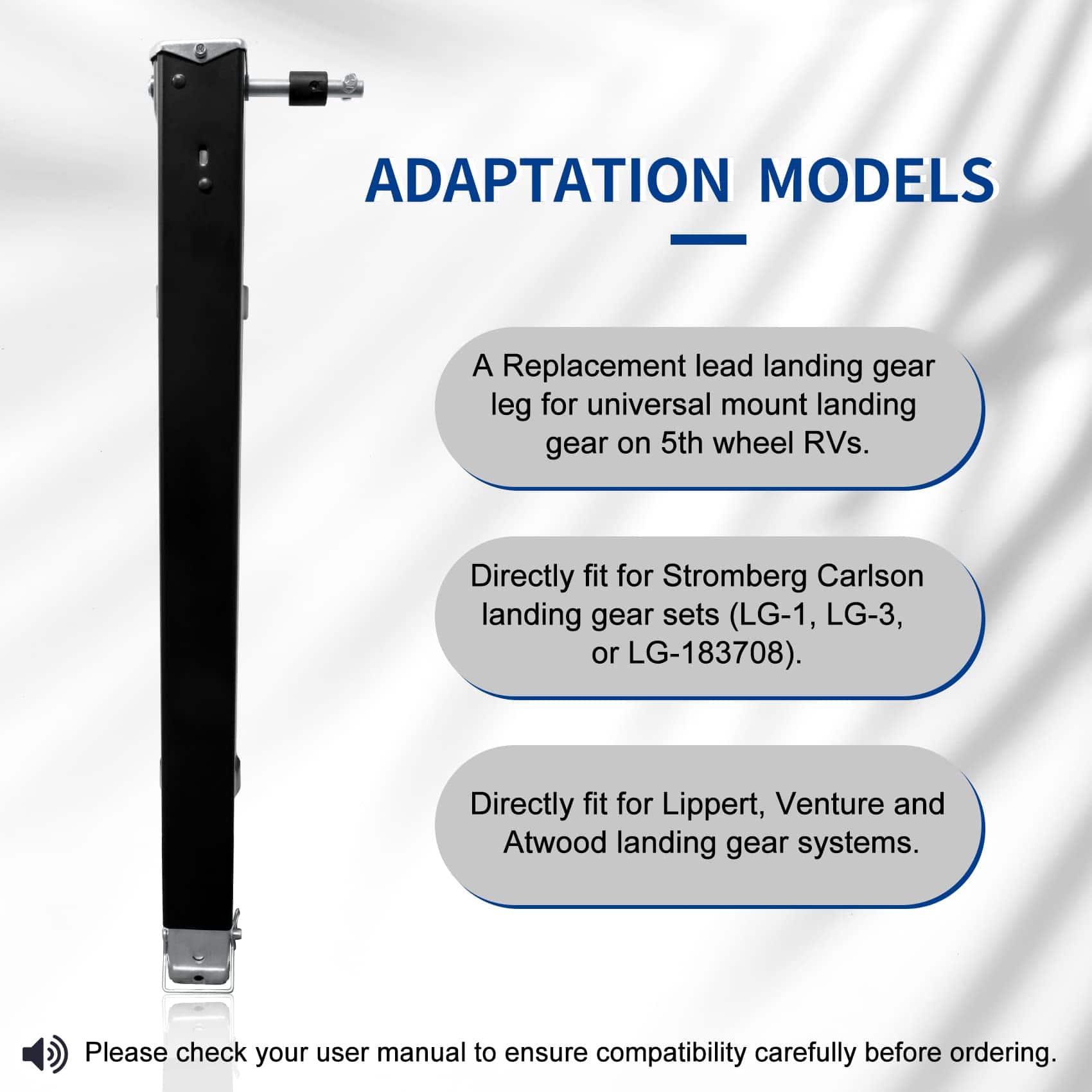 179013, Pata de pata de aterrizaje para quinta rueda - Imagen 3