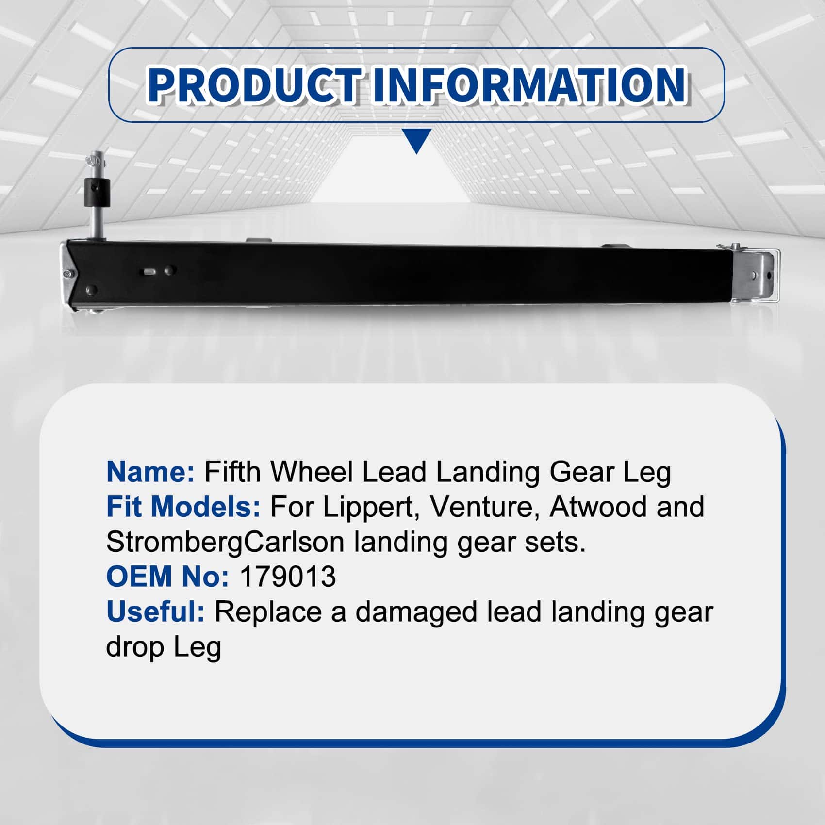 179013, Pata de pata de aterrizaje para quinta rueda - Imagen 4