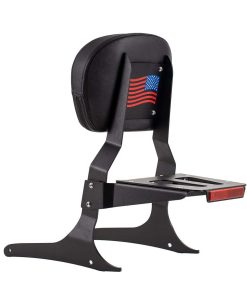 Gamyipp Powersports Sissy Bar con Respaldo con Patrón de
