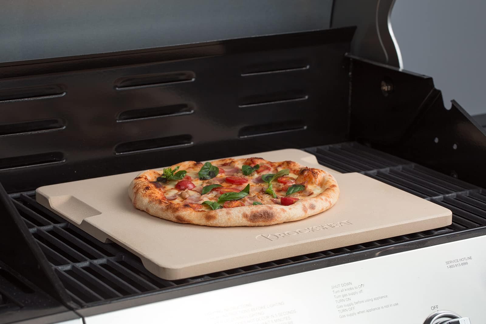 ROCKSHEAT Piedra para Pizza Grande, 20"x13.5" Piedra - Imagen 10