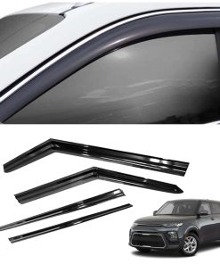 4 Piezas Deflectores de Lluvia Duraderos para Kia Soul 2020