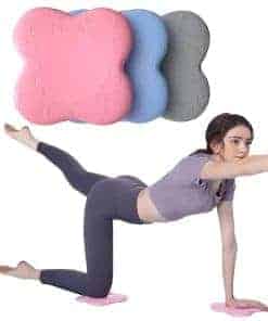 YOAHOME Paquete de 2 Almohadillas para Rodillas de Yoga,