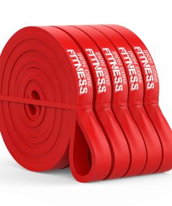 Bandas elásticas de resistencia en rojo al por mayor -