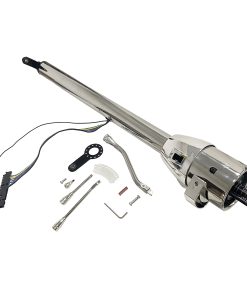 Columna de Dirección Inclinable de 28'' de Acero Inoxidable