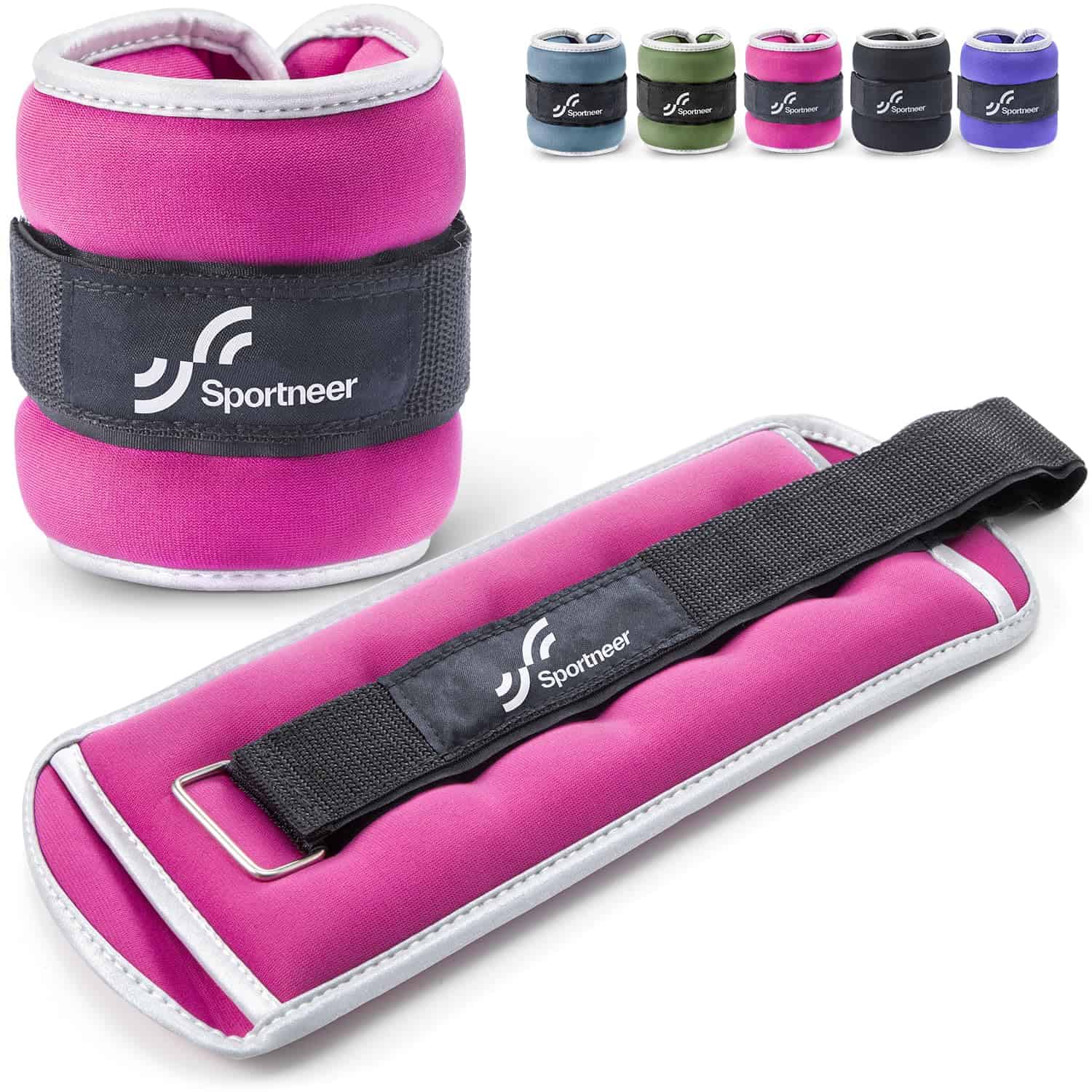 Pesas para Tobillo y Muñeca Sportneer - Par de 0.5/1/2/3/5