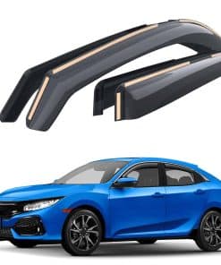 Deflectores de ventana a prueba de roturas -Humo Premium