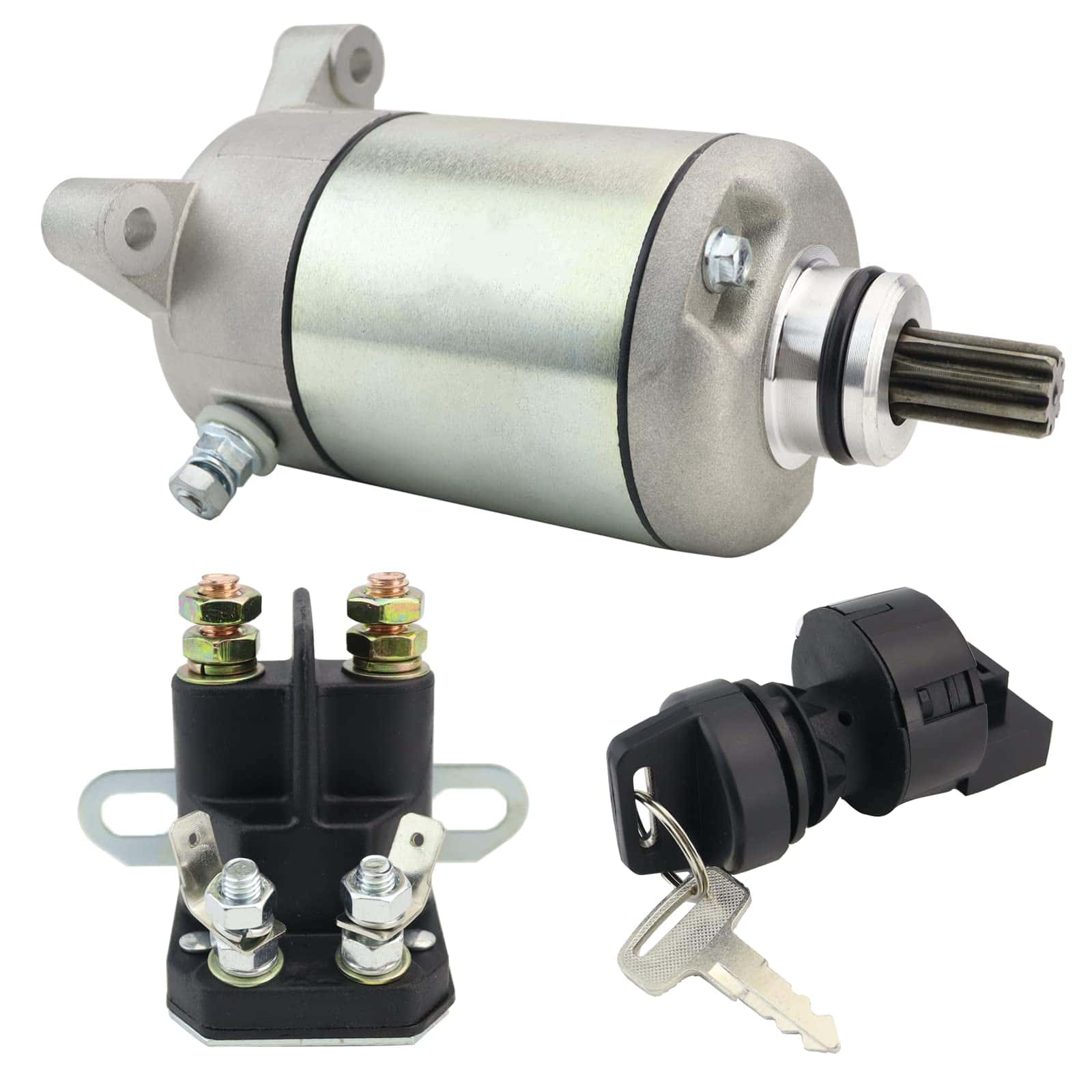 STABSOLI Starter & Relay & Switch de Encendido para Polaris