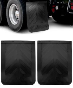 QWORK Deflectores de Salpicaduras de Goma para Camiones