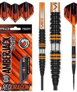 Set de Dardos RED DRAGON Amberjack Pro 2 de 25 gramos con