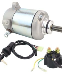 Motor de Arranque y Relé de Solenoide e Interruptor de