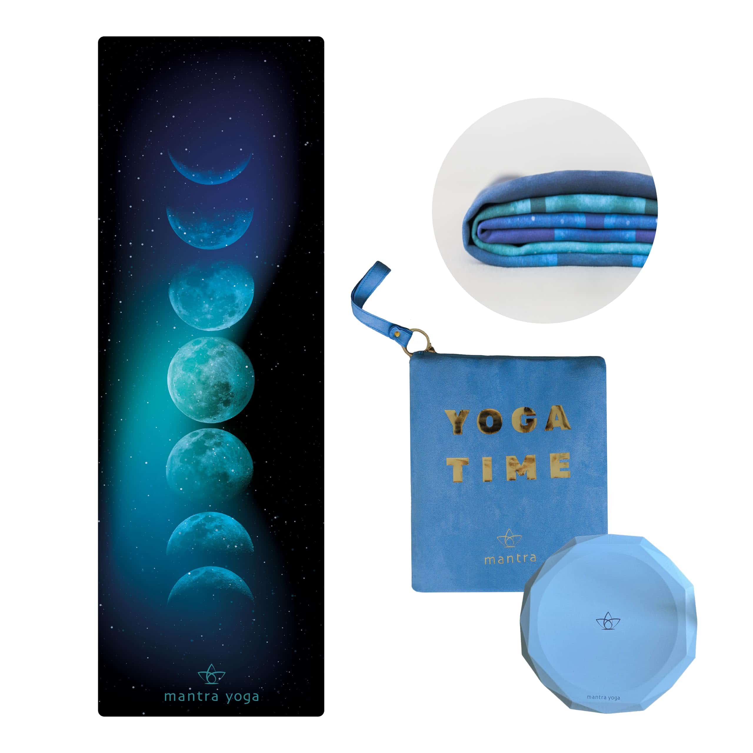 Tapete de Yoga Mantra Travel PRO 1.5mm con -Moon