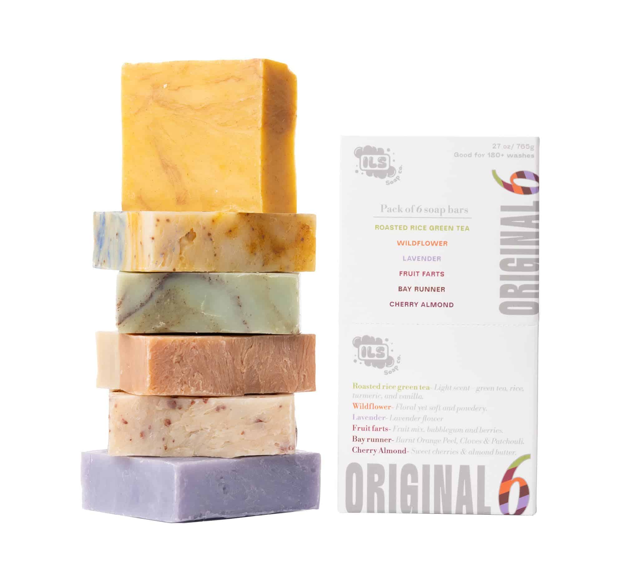 ILS Soap co. - Barra de Jabón Original 6 Formulas Todo