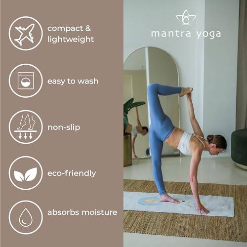 Mantra Yoga Travel PRO 1.5mm - Tapete -WhiteSky - Imagen 5