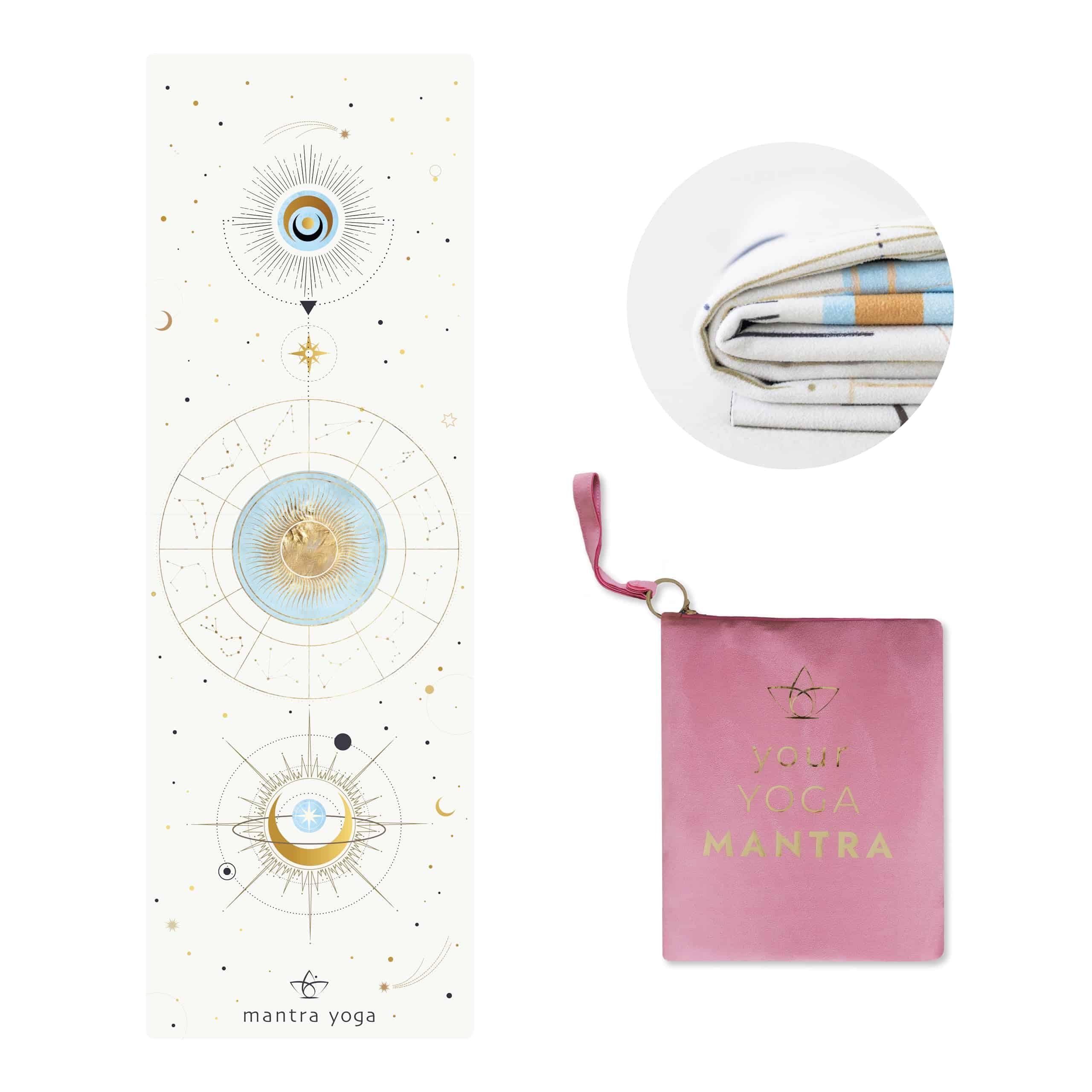 Mantra Yoga Travel PRO 1.5mm - Tapete -WhiteSky