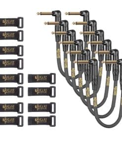 Cable de Guitarra Clef Audio Labs, 6 pulgadas - 1/4 pulgada