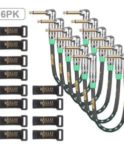 Cable para guitarra Clef Audio Labs, 6 pulgadas - Cable de