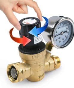 Válvula Reguladora de Agua U.S. Sólido - 3/4" Rosca NH de