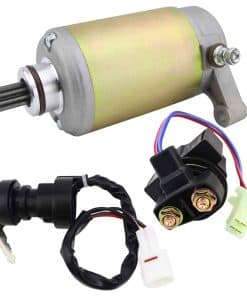 Motor de Arranque STABSOLI & Relé de Solenoide & -Silver