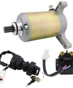 Motor de Arranque & Relé de Solenoide & -Plata