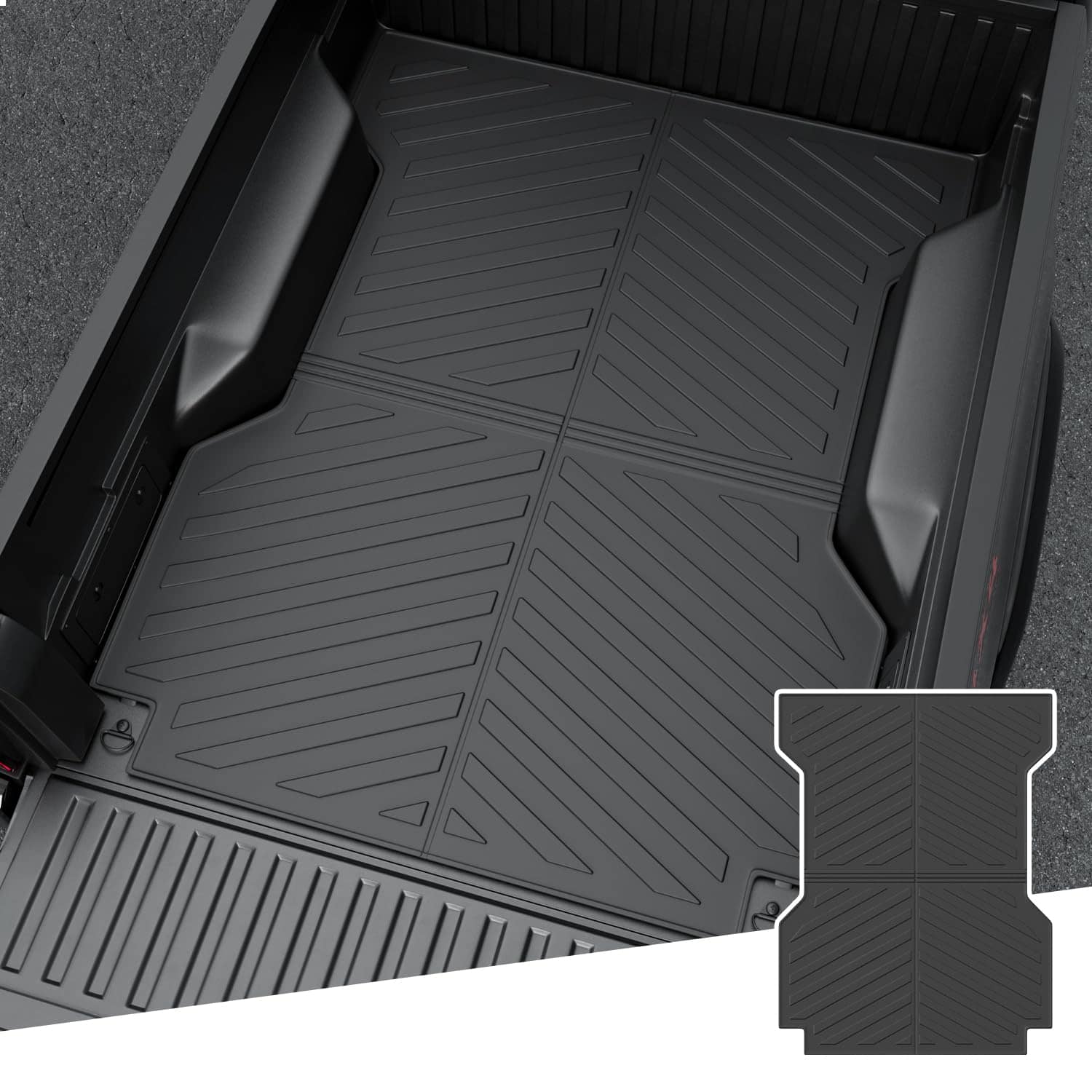 xipoqix 6FT Bed Mat Compatible con Toyota Tacoma 2005-2023