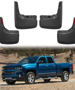 BDFHYK Juego de 4 guardabarros para salpicaduras delanteros